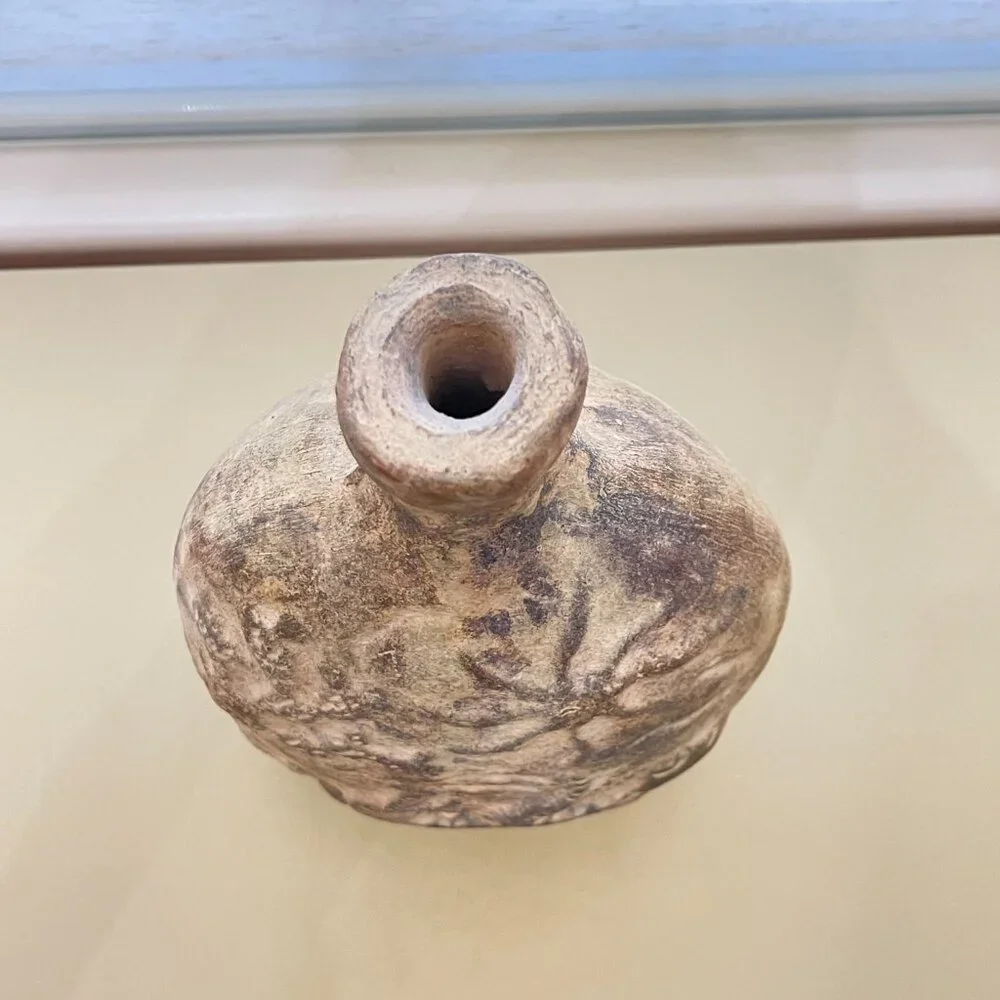 Vase Gecko Lizard Sun Hand Made Mexico